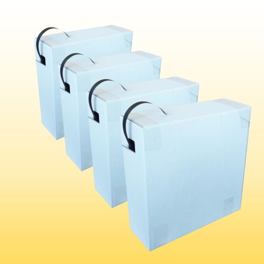 4 Spenderkarton je 1000 m PP-Umreifungsband 16 mm x 0,50 mm